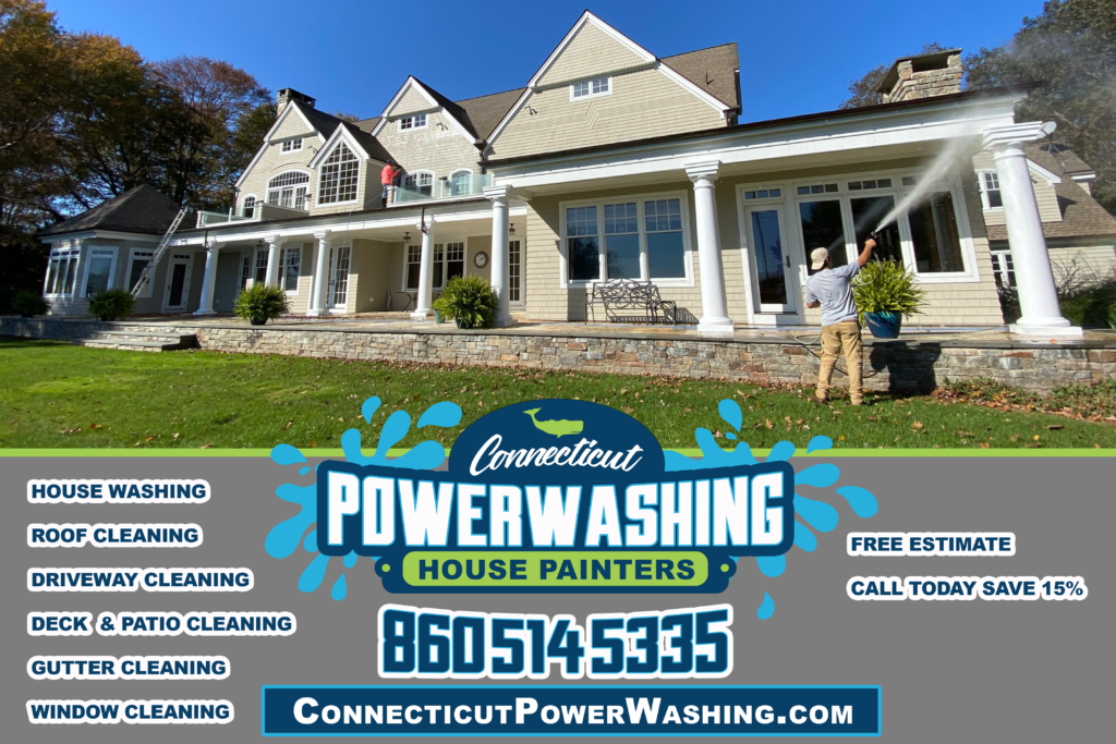 Soft Washing Kenyon Rhode Island | CT Power Washing